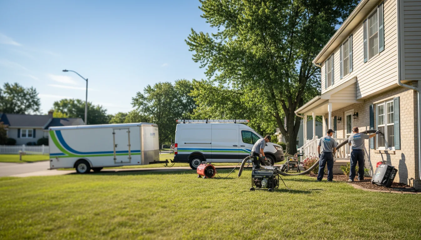 Flooded Basement Restoration And Cleanup With Repair in Lyons, NE near me